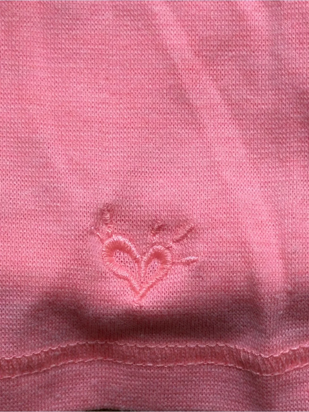 Girls Coral Pink Justice Tank Top